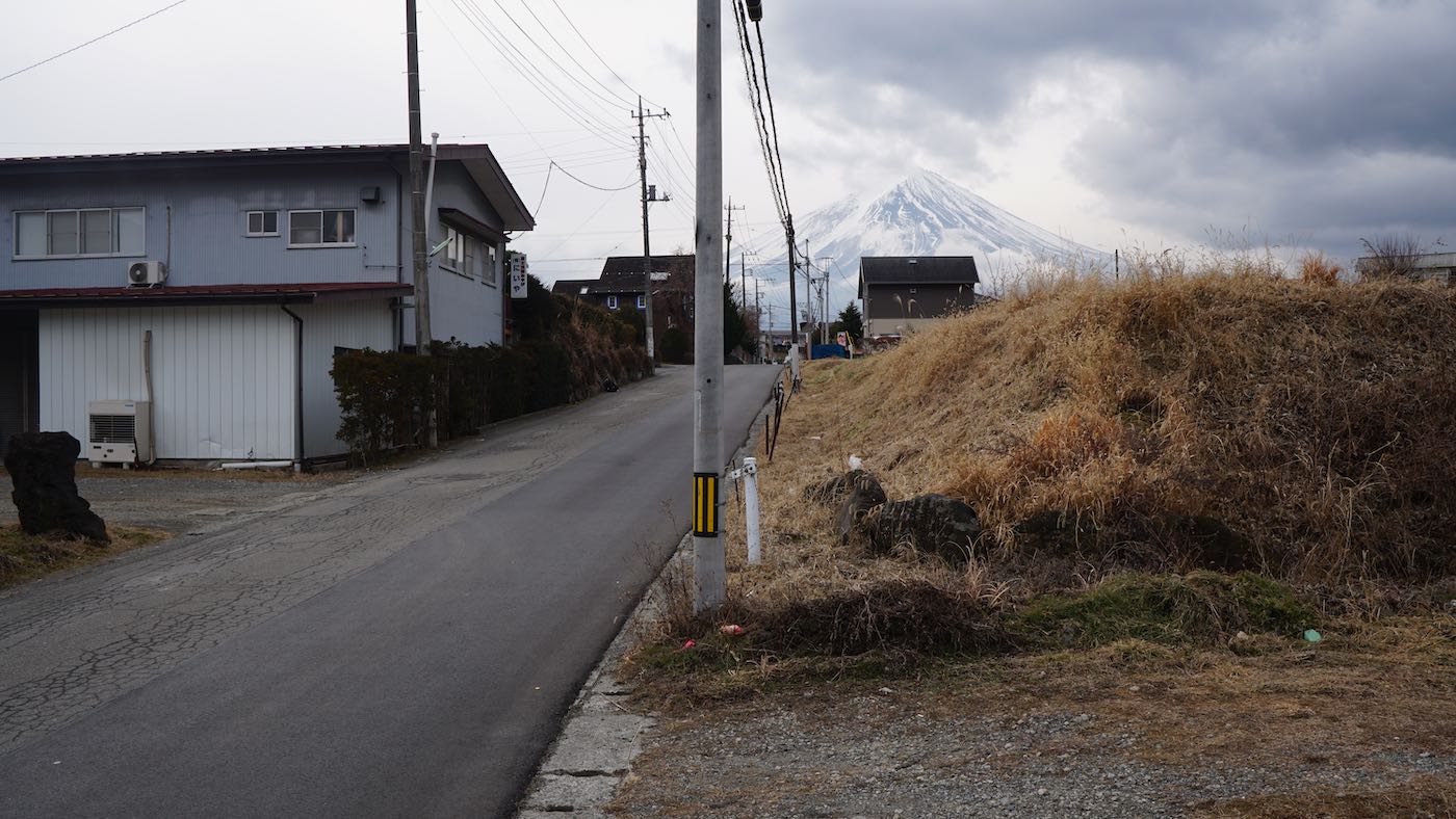 Left a few days afterwards on a cloudy morning. I vividly remember walking through the streets that morning looking up at Mt. Fuji against the overcast sky listening to Josh Groban's 'You Lift Me Up'. Now when I listen to that song, I instantly picture myself here.