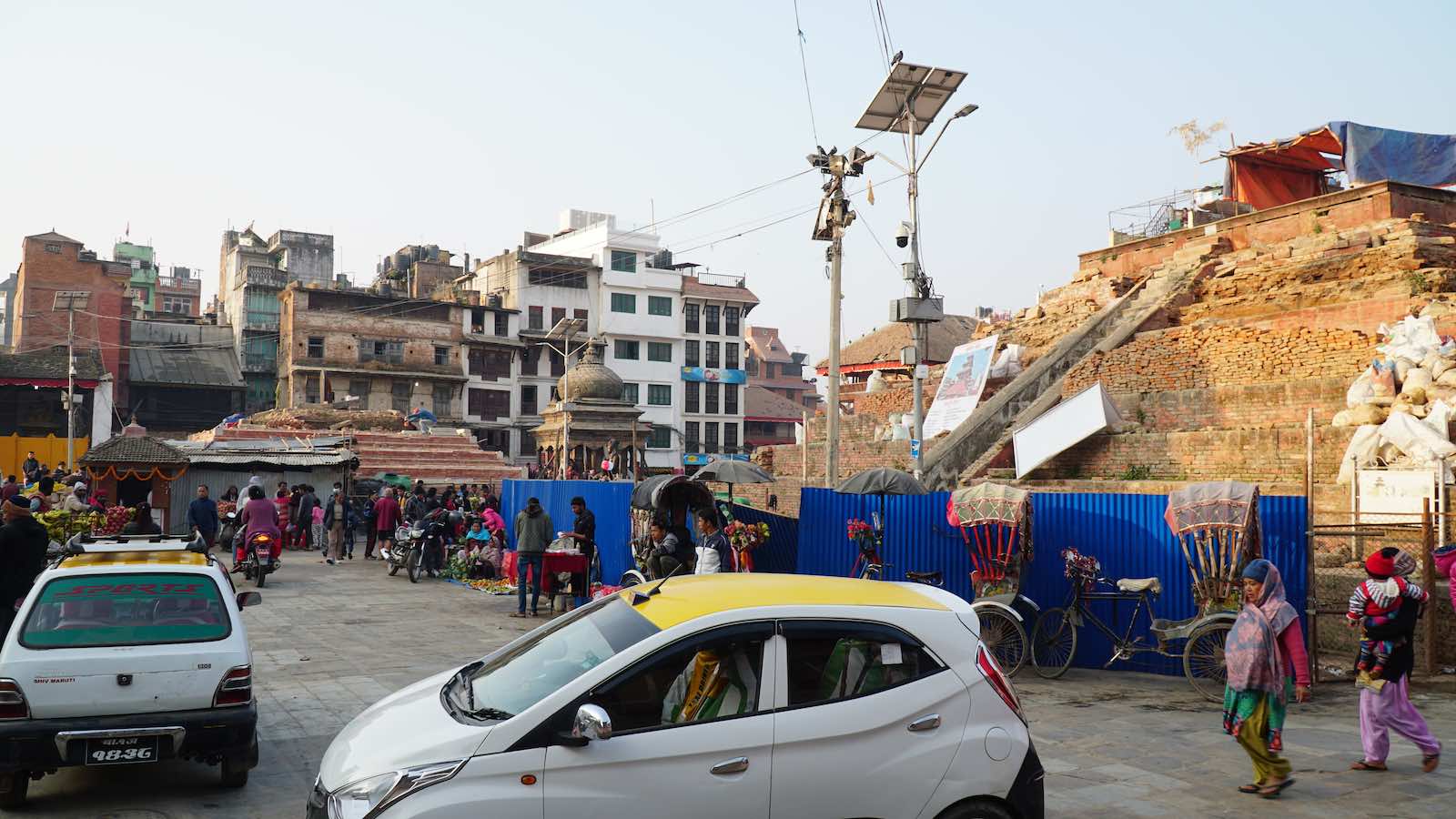 Also saw a lot of the lingering destruction that the 2015 earthquake here in Nepal had on the city. A lot of buildings were still in very bad shape.