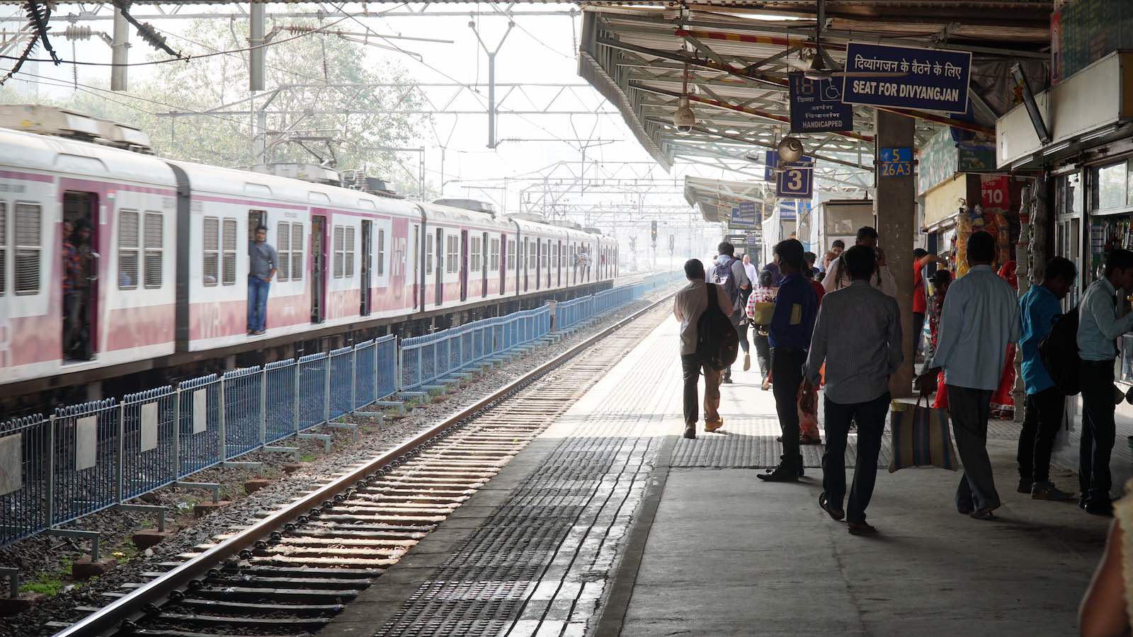 I took the local train to get to the inner city. It was crowded but not as bad as I had imagined, I even found a seat. Saw a lot of poverty on these trains, including a little girl who could not have been more than 3 years old begging for money on the train. Broke my heart seeing that.