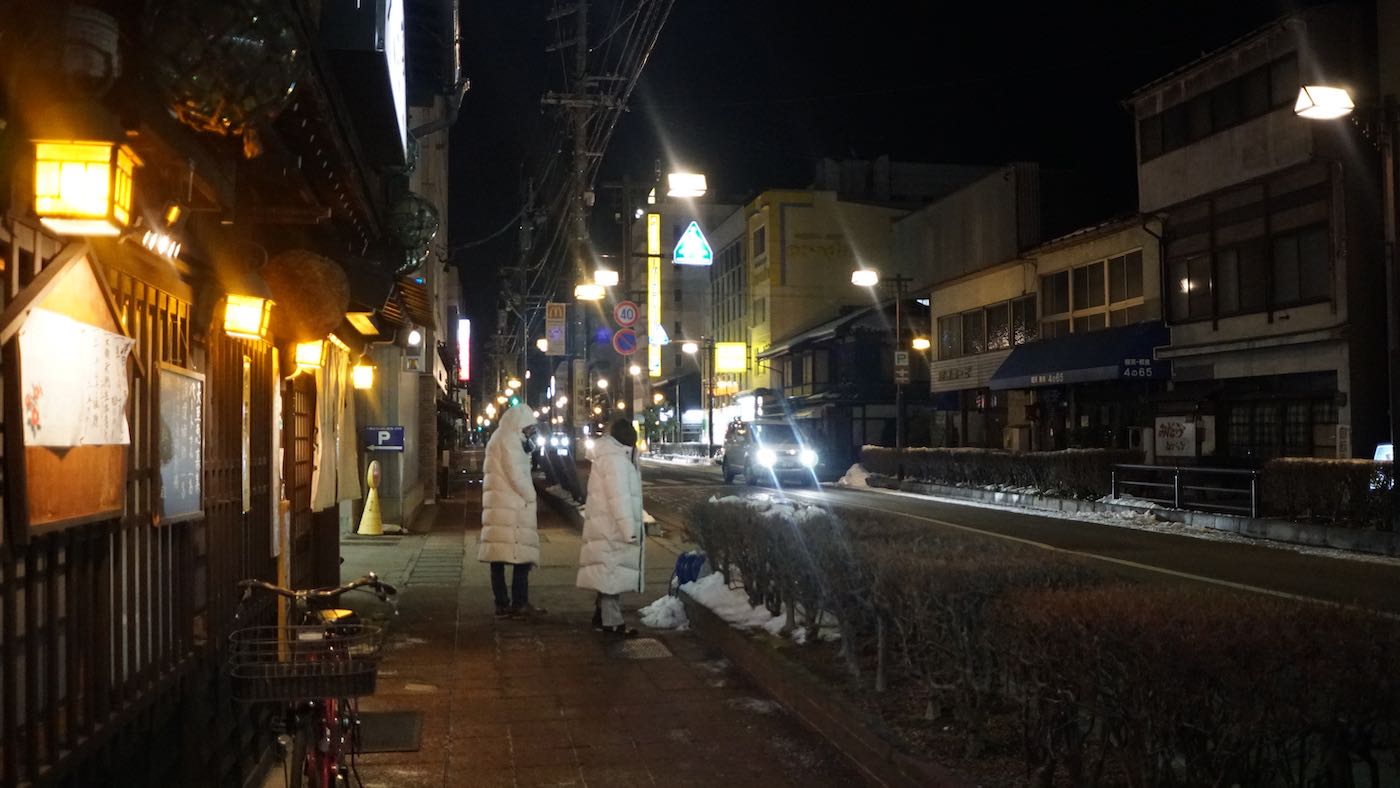I arrived in Takayama at night after a long train ride that took me across to the west coast of Japan and then back towards the central region. The first thing I did was walk across the city to a grocery store to get some food for my stay here. The hostel that I was stay had a very cozy living room/common area and I remember vividly that they were playing American country music. Specifically a song called 'How Does It Sound' by Dylan Schneider. It was strange hearing that quite literally in the middle of Japan