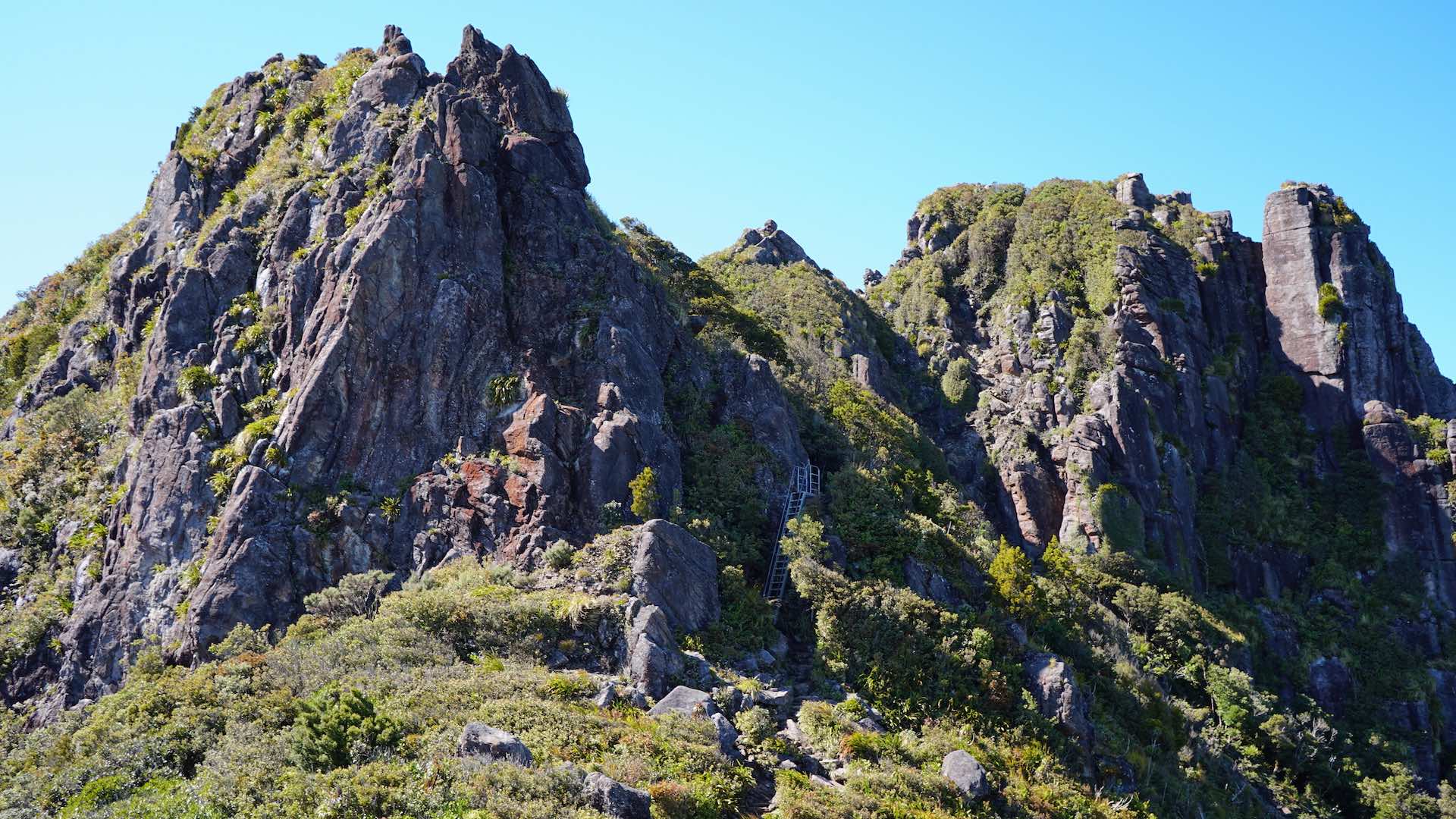 The last leg of the Pinnacles hike