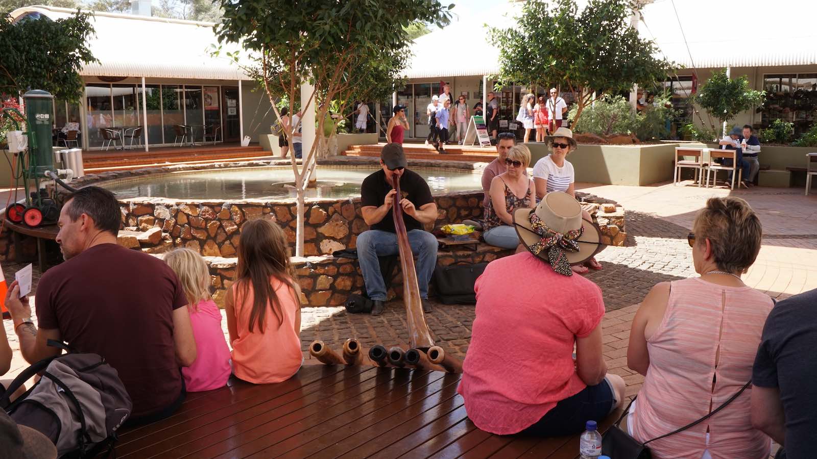Attended some free events in the surprisingly resort-like area that my hostel was at including this didgeridoo workshop
